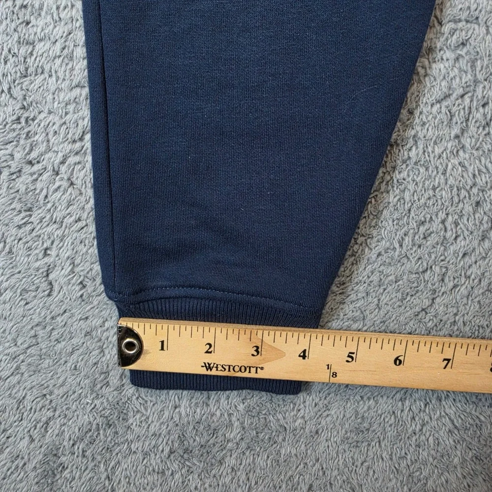 Gymshark Crest Jogger Mens Small Navy Blue Slim Fit Fleece Sweatpants Gym NWT